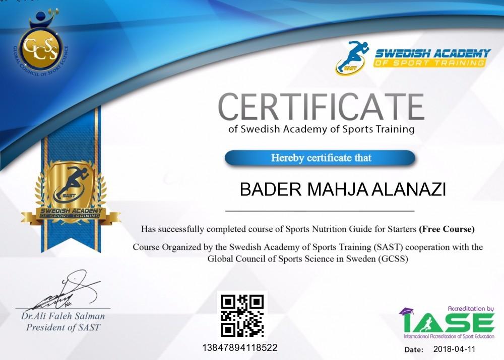 Bader Mahja Alanazi